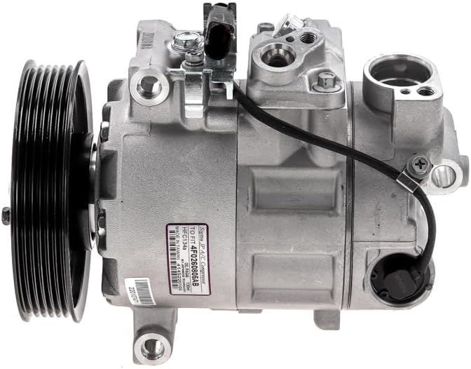 New A/C Compressor for AUDI A6, A6 Quattro 2006-2011, A7 Quattro 2012-2015, Q5 2009-2012, S4 S5 3.0L 2010-2012 - # 4F0260805AF 471-1503