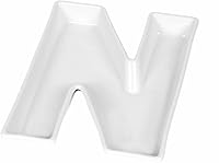 Vista 13 de Plato de cerámica para dulces y nueces, decoración para bodas y fiestas, Blanco