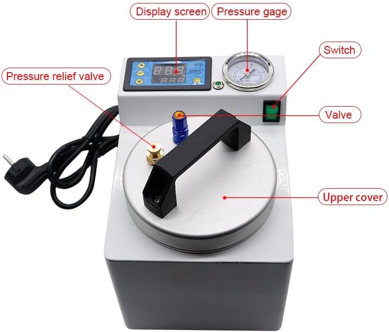 Global-Dental 65W Portable Implant Restoration 4-in-1 Self-consolidating Instant Planting Repair Pressure Polymerizer with Denture Base