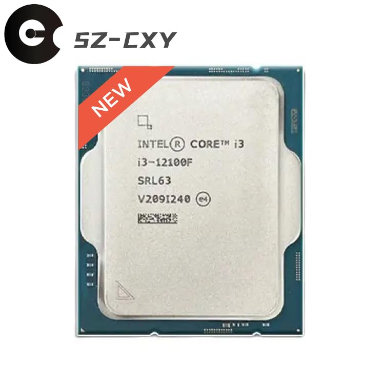 Processeur i3-12100F pour multitâche et bureautique rapide