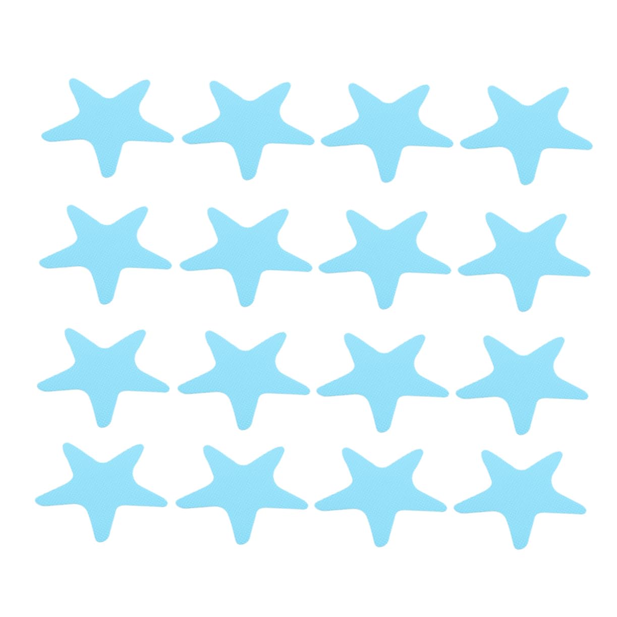 TOPPERFUN 40Pcs Slip Shower Stickers Adhesive Safety Decals for Bathtubs Smooth Surfaces Traction for Home Use Easy Application Removable Without Residue