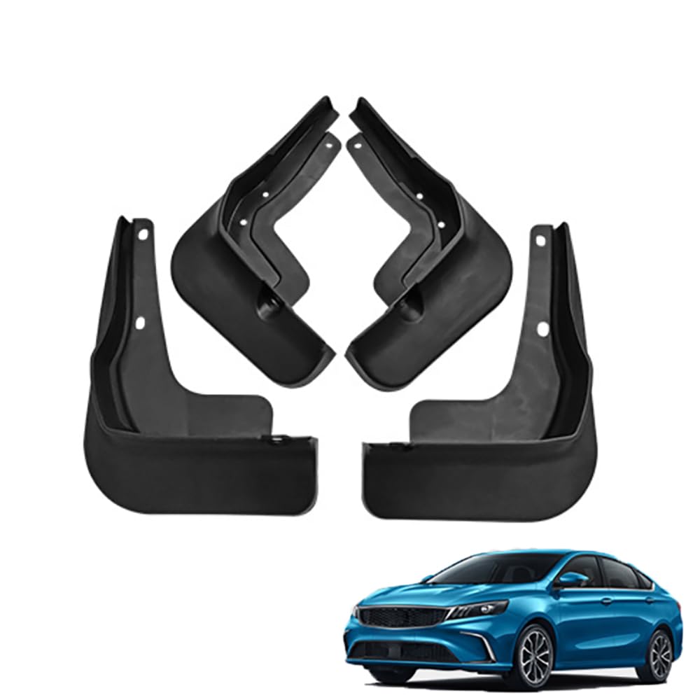 Amhvmu Normal 4Pcs Mud Flaps For Geely Binrui‌ 2021