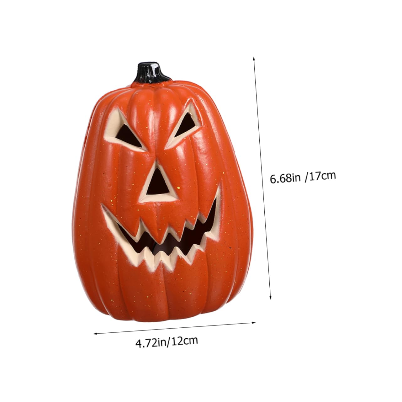 Tofficu 2Pcs Halloween Pumpkin Lights LED Fall Decor for Indoor and Outdoor Halloween Party Creative Pumpkin Decorations for Haunted House and Table Centerpieces