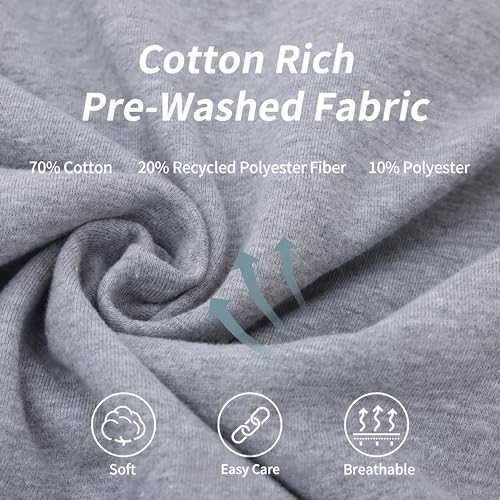 Solid Color Hoodie – 10oz Fleece Sweatshirt for Men, Soft & Durable Fabric with Stretch Cuffs and Hem3