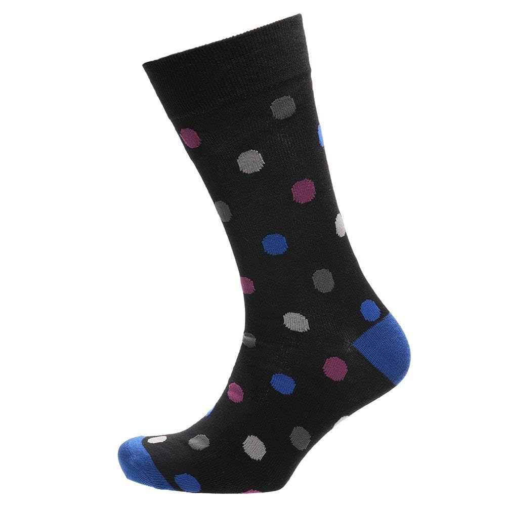 A2Z Herren-Socken, 3er-Pack, weiches Argyle- und Streifendesign, atmungsaktiv, warm, Winter-Lounge-Socken, bequeme Passform, geruchsreduzierend, für Herren, Arbeit, Freizeit, Alltag, Größe 39 bis 45