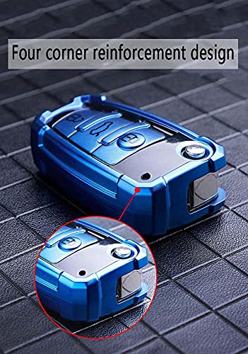 HIBEYO Custodia per Chiave Auto Adatta per Audi A1...