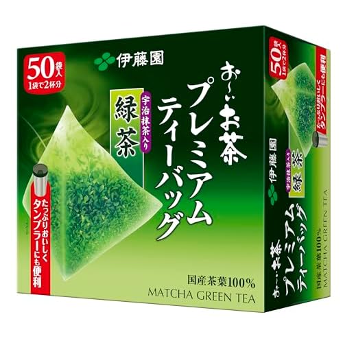 Itoen Premium Tee Bag Green Tea 1.8g - 50 peace - Green Tea - (Pack Type)