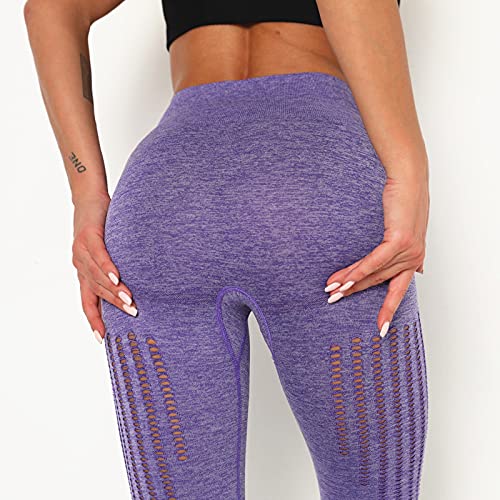 mmknlrm Calça Yoga Casual Up Running Legging Feminina Yoga Justa Esporte Push Stretch Yoga Pants Sha