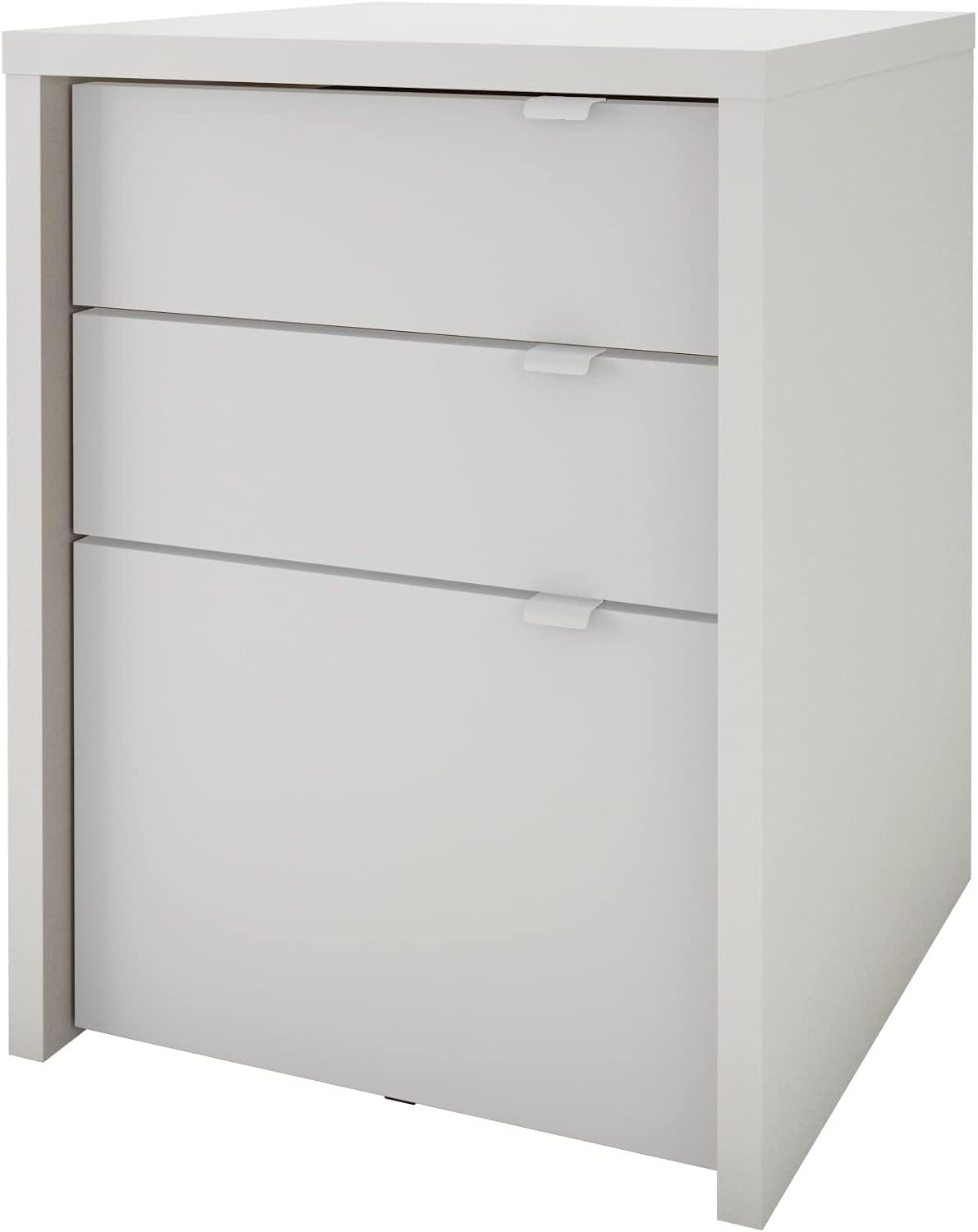 Nexera Chrono Filing Cabinet, White