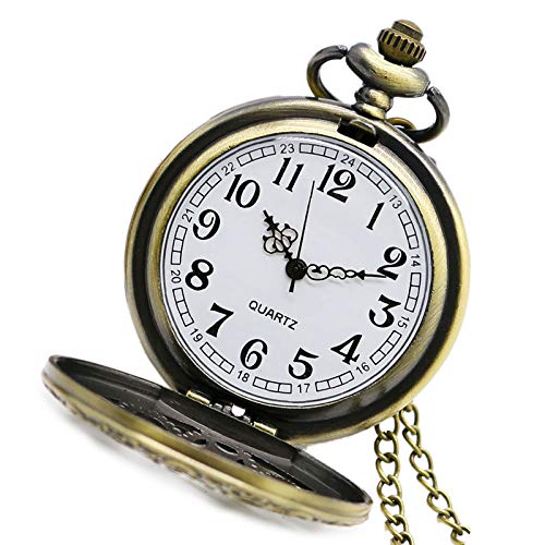 Music Pocket Watch Vintage Piano Music Note Handmade Pocket Watch with