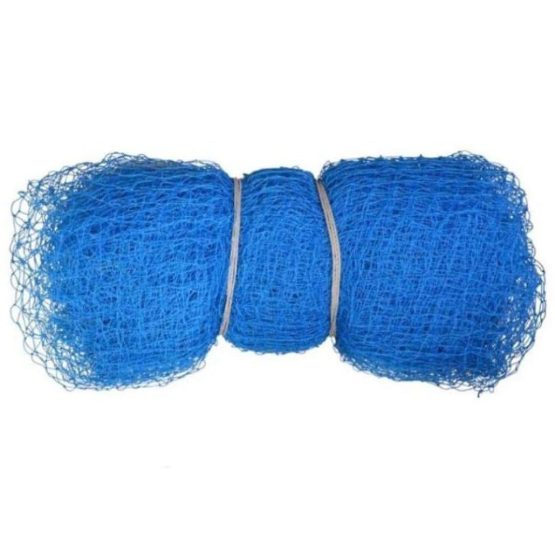 Forgesy Sports Nets Cricket Batting Practice Net Regular Training Netting for Outdoor Backyard Ground Sports (Blue, 100Ft. X 10 Ft.)