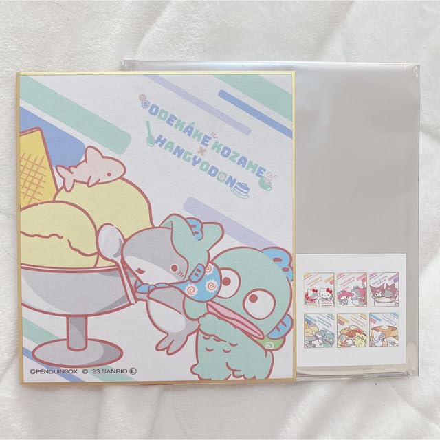 Amazon.co.jp: おでかけ子ザメ サンリオver トレーディング色紙