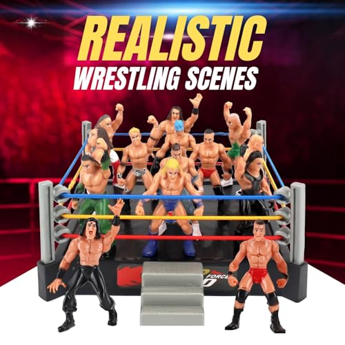 Liberty Imports BZ737 Ultimate 32-Piece Wrestling Miniature Toys thumb #2