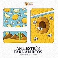 Antiestrés para Adultos: Libro para Colorear con Dibujos Fáciles, Mandalas y Patrones Adorables (Spanish Edition) 1965026265 Book Cover
