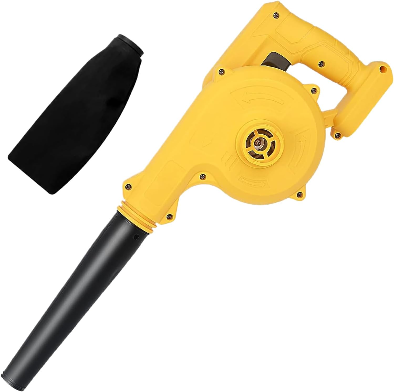 Handheld Leaf Blower | Powerful Vacuum Cleaner | Turbo Duster - for Construction Site, Garden, Home, Lawn Care, Outdoor, BBQ, Car Detailing, Patio, Workshop, Gutter