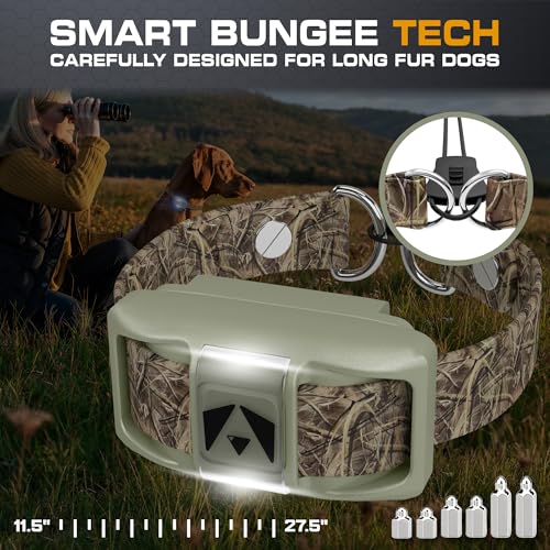 Image of INVIROX Dog Shock Collar [Ultra K9] 124 Training Levels, 4 Powerful Modes with Night-Light and Mile Range 100% Safe Dog Training Collar for Large Dogs IP67 Waterproof (X2 Camouflage)