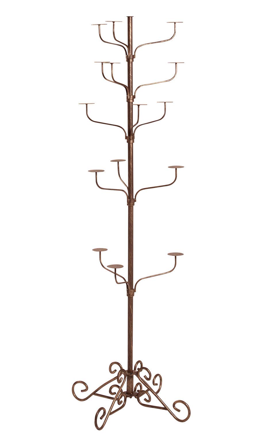 SSWBasics Boutique Cobblestone 5-Tier Hat Display Stand, 72