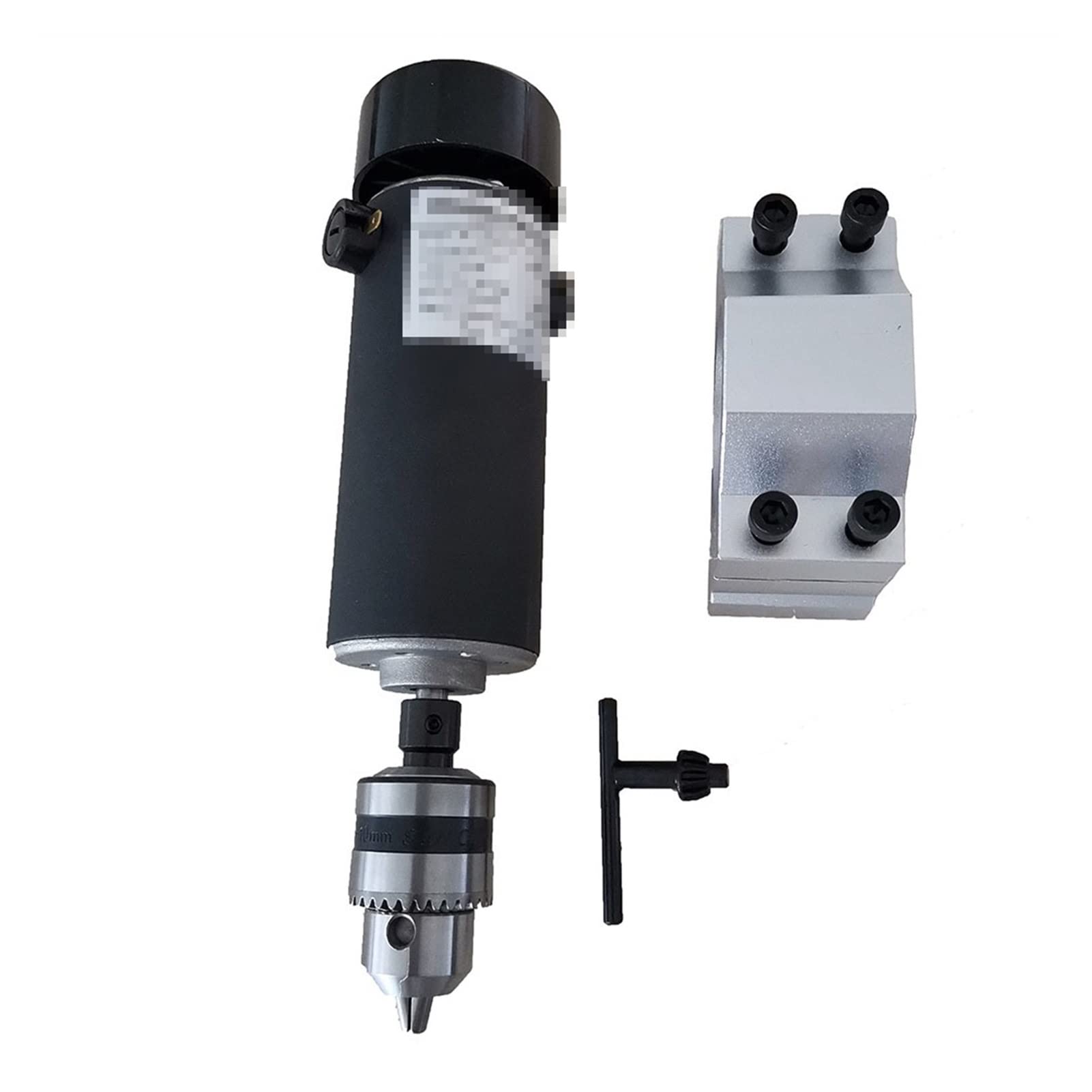Motore mandrino, Air raffreddato 0,5kw. Cnc. Kit Spindlemotor Drill Chuck 500W Motore del mandrino + / Power Supply Speed ​​Governator for incisione(Package2)
