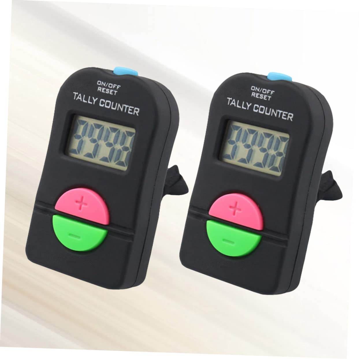 2pezzi Contatore avanti Indietro Digitale con Display LED Cifre Meno Contatore Reversibile Facile da Usare