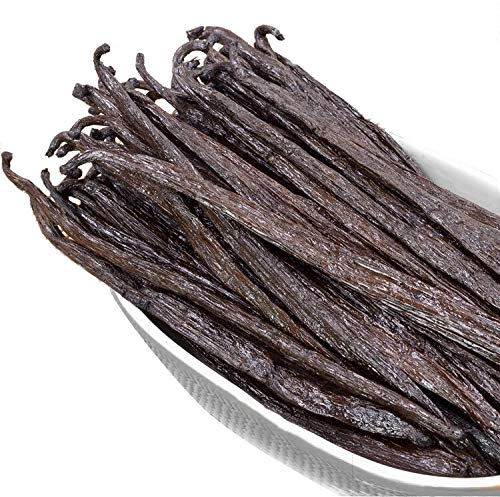 10 Madagascar Vanilla Beans Grade A Whole Vanilla Pods for Vanilla Extract and Baking10 Madagascar Vanilla Beans Grade A Whole Vanilla Po…