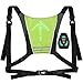 Lixada Gilet de Cyclisme USB Rechargeable Réfléchissant Gilet avec LED Clignotant Télécommande en Plein Air Sport de Sécurité Gear pour Cyclisme Courir Marche Jogging