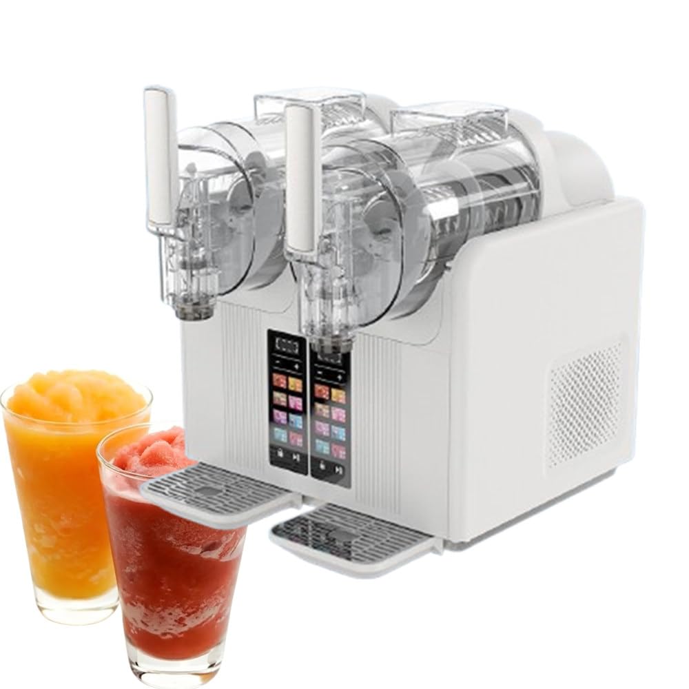 ShaiVrissian Slush Machine with Adjustable Temperature White