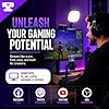 Live Video Streaming Kit (Deluxe)-for Video Call, Gaming, Podcast, YouTube, Content Creation- Includes 2k 60 FPS Webcam, Professional Cardioid Microphone, and LED Flat Light for Android/MAC/Windows #1
