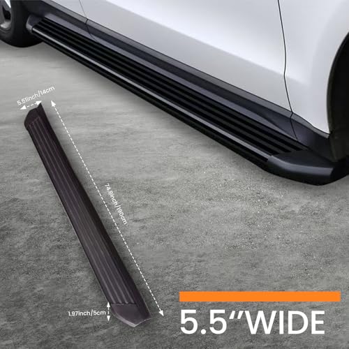 Estribos laterales para Nissan Pathfinder 2022-2025 en aluminio miniatura 4