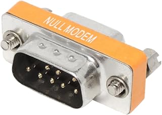 KAUMO DB9オス - DB9メス ヌルモデム(リバース クロス ロールオーバー)小型コネクタ (NULL MODEM) KM-86