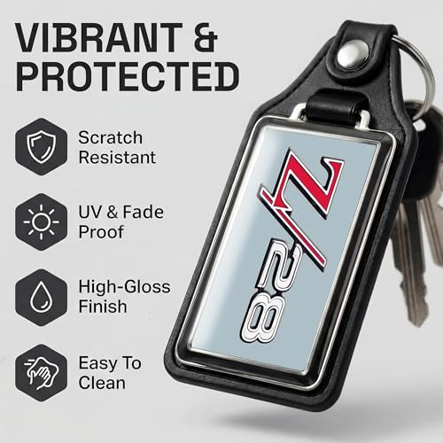 Image of Brotherhood Car Key Chain for Camaro - Classic Models Keychain for Men and Women Gift Key Ring - -