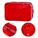 Neon Hot Pink Pouch Small Makeup Bag, 7