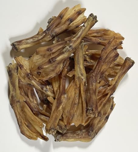 Duck-Feet-Natural-Single-Ingredient-Chewy-Digestible-Low-Fat-Dehydrated-Dog-Treats-Made-in-USA-for-Training-Rewarding-Teeth-Cleaning-24-Treats-Per-Bag Duck Feet Natural Single Ingredient Chewy Digestible Low Fat Dehydrated Dog Treats Made in USA for Training Rewarding Teeth Cleaning 24 Treats Per Bag