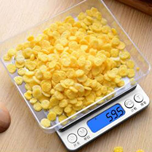 Digital Kitchen Scales Digital Food Kitchen Scale, Multifunction Measures in Grams and Ounces,Suitable for,Size: 10.5cm*12.7cm,1 Pcs