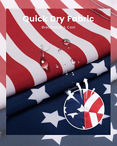 Image of maamgic 2 in 1 Mens Swim Trunks 7 Inch Swim Shorts Swim Suits Board Shorts