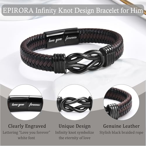 Pulsera de acero inoxidable trenzada de 8 pulgadas miniatura 4