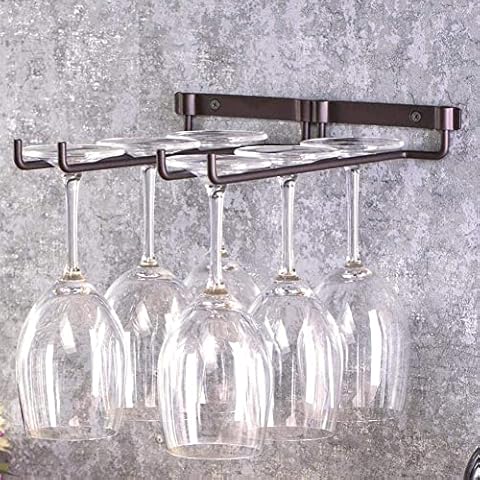 Soporte para copas de vino de montaje en pared doble Agatige Cover