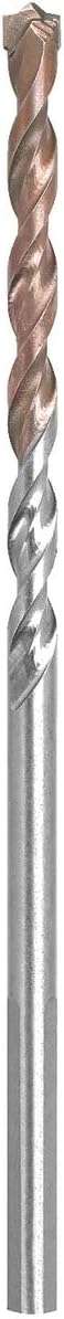 DeWalt DW5225 1/4" x 6" Premium Percussion Rock Carbide-Tipped Hammer Drill Bit, Silver