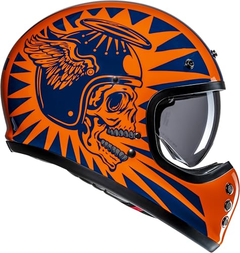 Casque intégral pour moto HJC V60 Flame MC27 idéal pour vos balades urbaines - 2