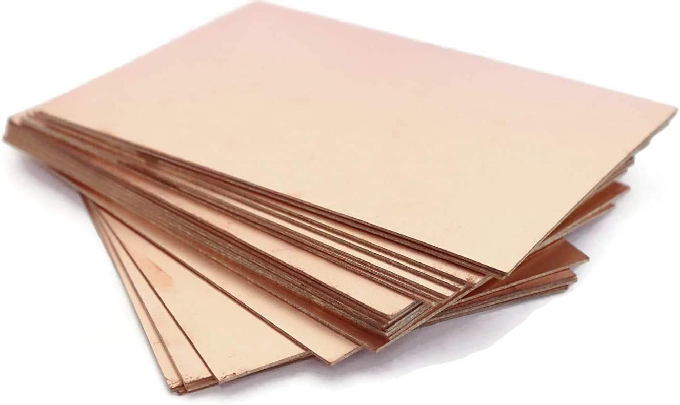 - 6x4 inch (15x10 cm) Double sided FR4 Copper Clad PCB Board (5)