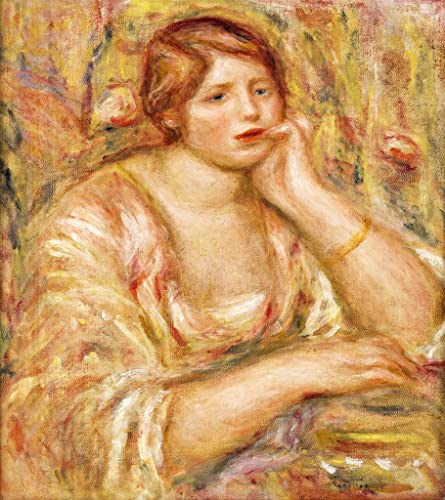 Impression d'affiches Renoir toile femme pour créer une ambiance salon élégante 60x90