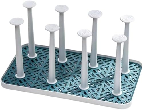 LIVIAグラススタンド コップスタンド カップホルダー デスク ガラスカップラック おしゃれプラスチック製 取り外し可能 多機能 乾燥 カップハンガー トレー コップ カップ 収納 スタンド 台所 水切りラック テーブル デスク カップスタンド 省スペー