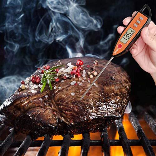 Meat Food Thermometer, Digital Milk Thermometer, Candy Candle Thermometer, Cooking Kitchen Bbq Grill Thermometer, Probe Instant Read Thermometer For Liquids Deep Fry Roast Baking Temperature #TOP7