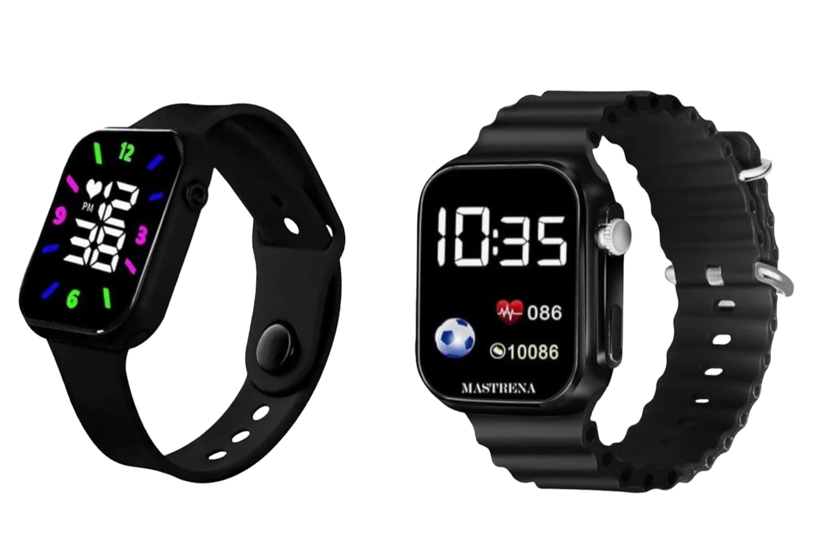 MVS Combo of Digital Square Dial Dummy Icons Ultra Design Watches | Date & Month Display | Boys & Girls | Pack of 2 | (Red) (B0CY5NN2X5) Amazon Price History, Amazon Price Tracker