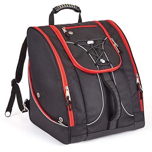 Athalon Everything Boot Pack (Black ZIPRED)