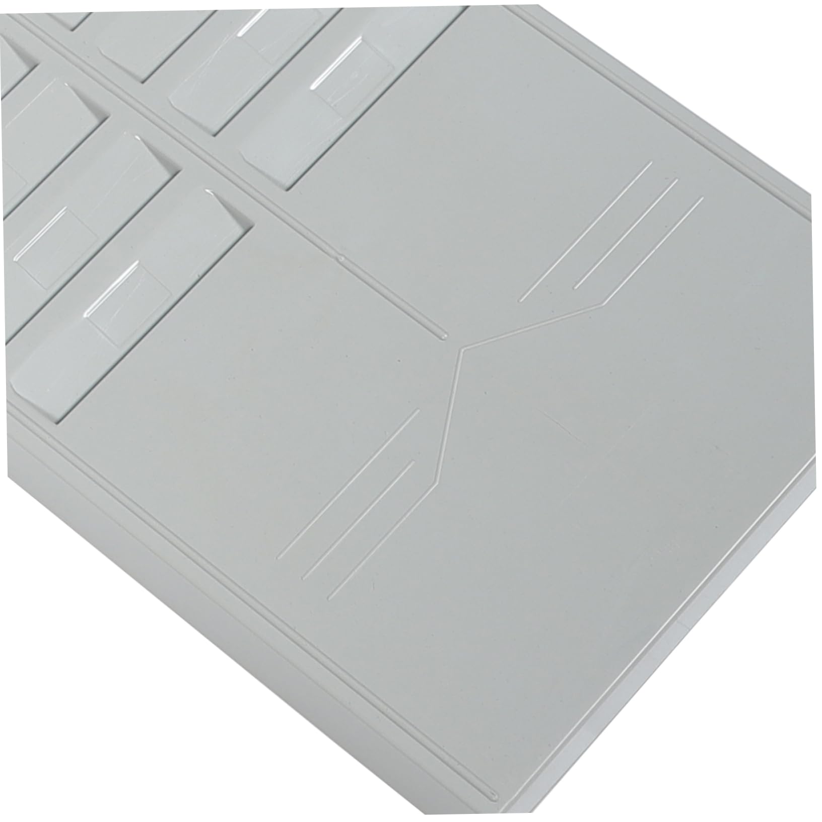 Estante Flexible Para Almacenamiento 50 Tarjetas De Soporte Plástico Resistente Pared Organizador De Mercancías
