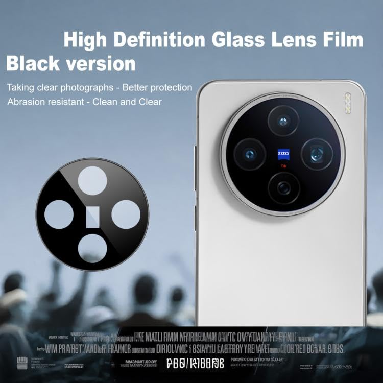 Image of Xmon Back Camera Lens Protector for Vivo X200 Pro 5G (1 Pack) Premium Camera Glass Protector Guard, Anti-Scratch, Ultra-Clear, Easy Installation