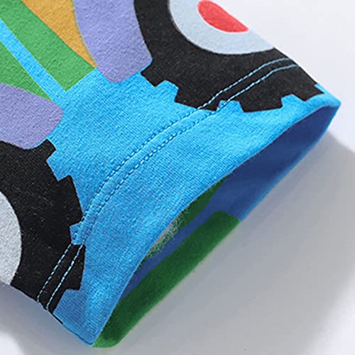 Camiseta regata infantil para meninos, manga curta, de algodão, casual, grande, com estampa de carro