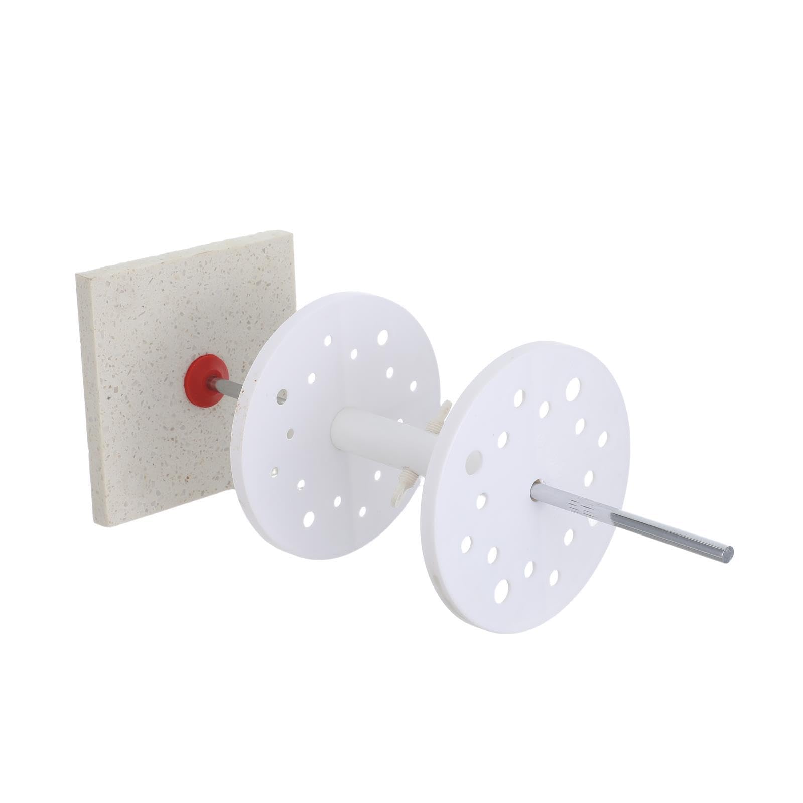 Soporte para pipetas - Soporte giratorio de 16 orificios para tubos de muestreo para equipos científicos - Organizador de laboratorio de mármol para de muestra y pipetas para uso en el aula