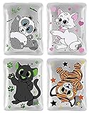MIK Funshopping Handwärmer Taschenwärmer Sets (4er-Set Knuddelige Hugsters)