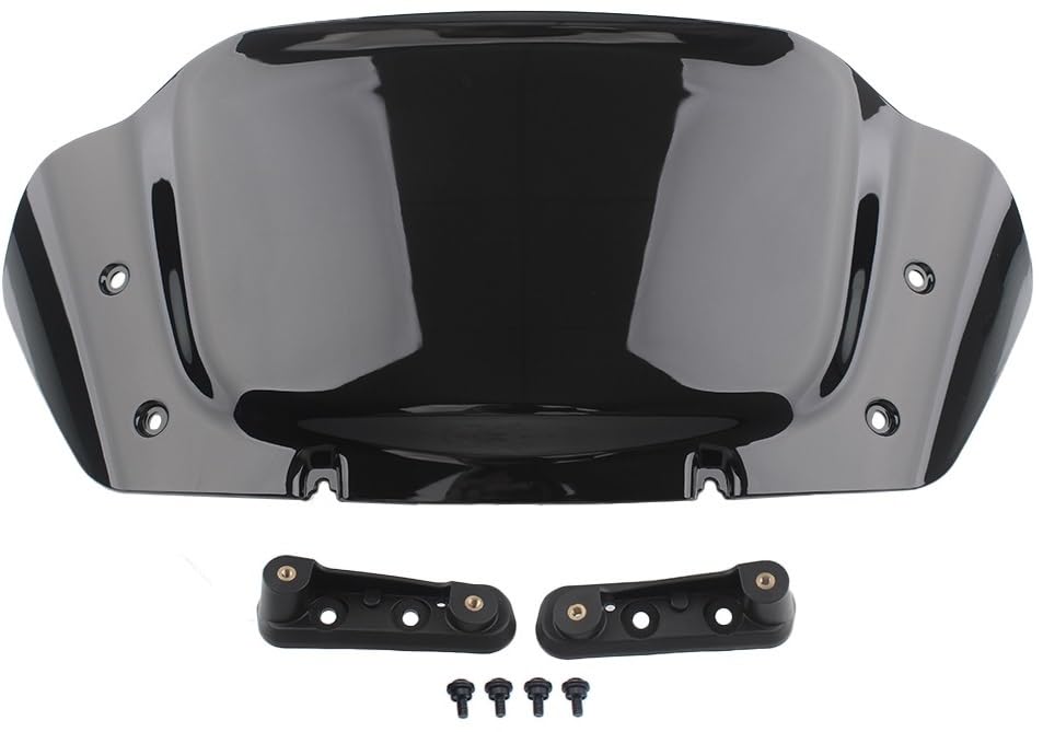 Déflecteur vent de carénage avant moto 10 pouces réduit la fatigue sur Street Glide